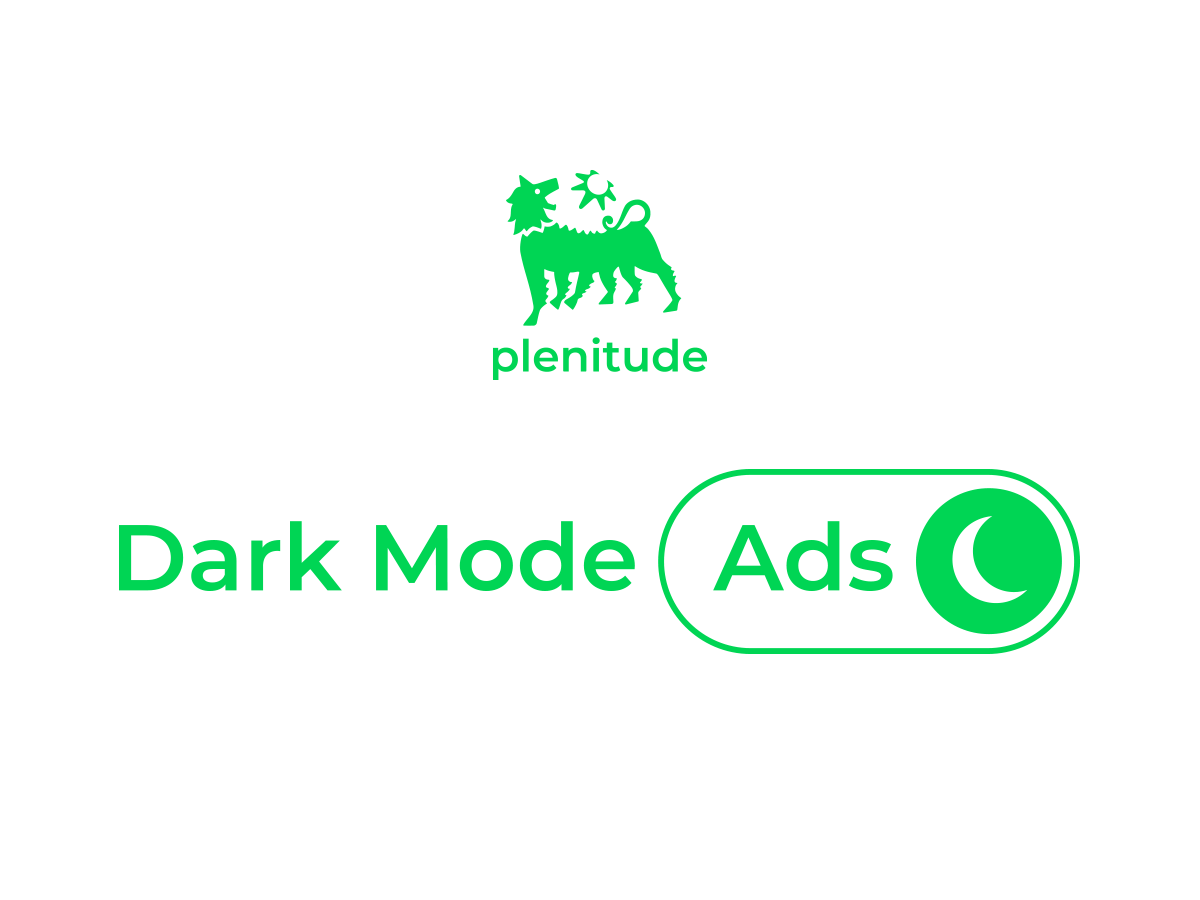 Plenitude - Dark Mode Ads